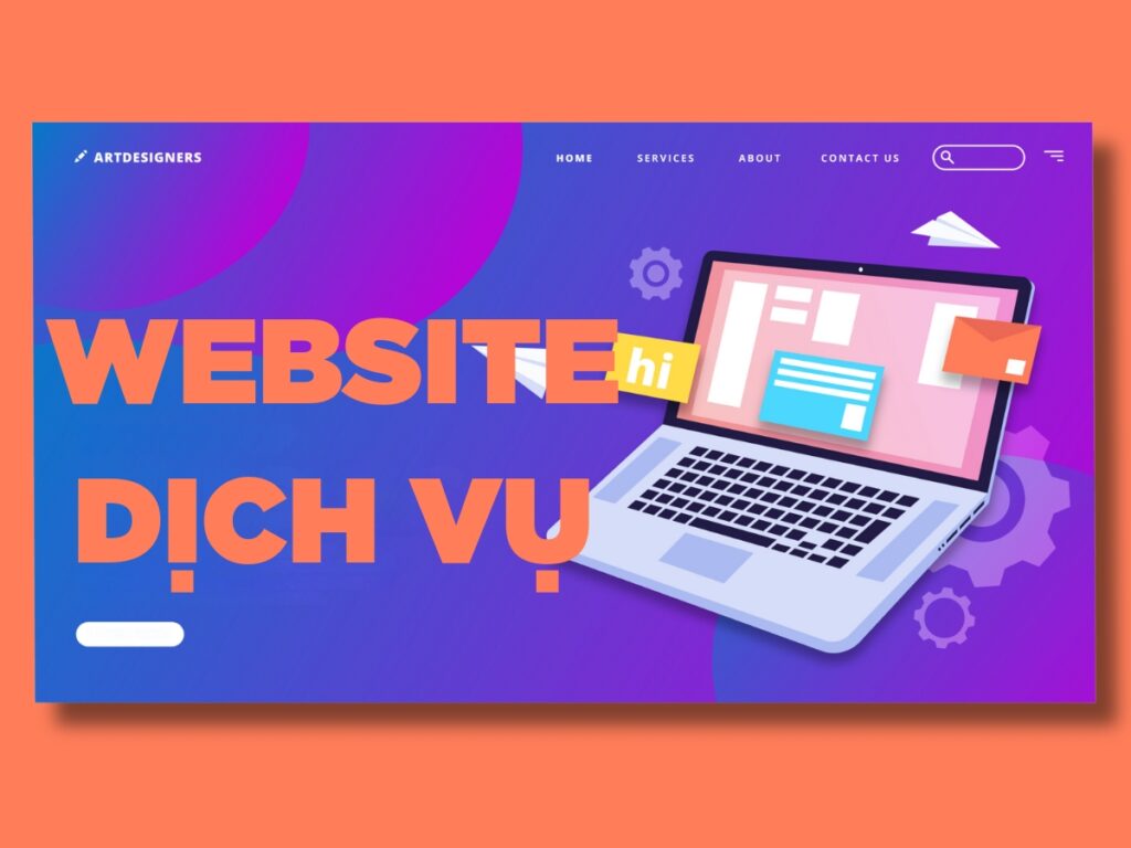 dịch vụ thiết kế website dịch vụ