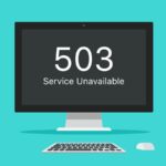 lỗi 503 là gì? nguyên nhân và cách xử ký lỗi 503 service unavailable