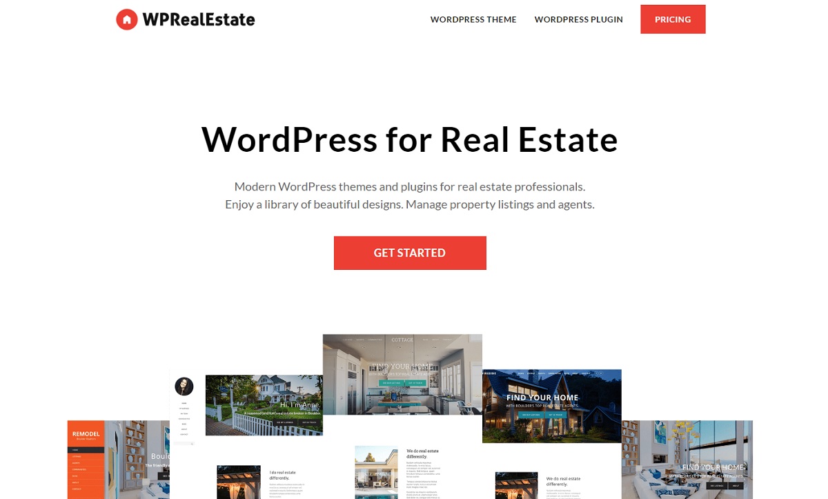 theme bất động sản wp real estate