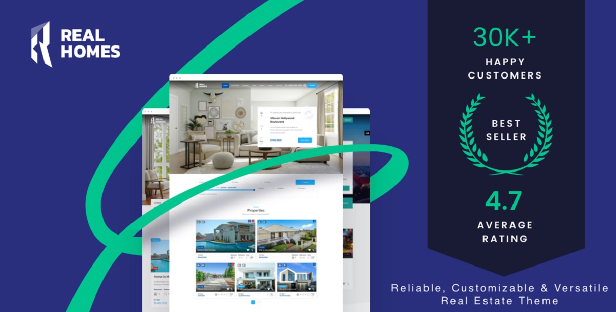 theme wordpress bất động sản giá rẻ realhomes