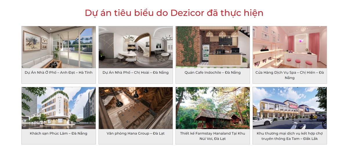 dezcor là một đơn vị thiết kế nội thất đà nẵng