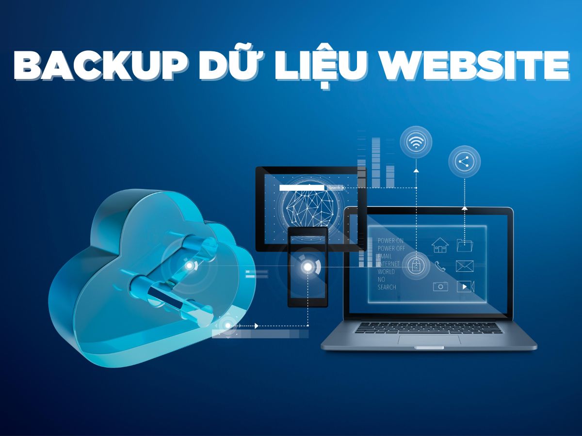 hướng dẫn cách backup dữ liệu website