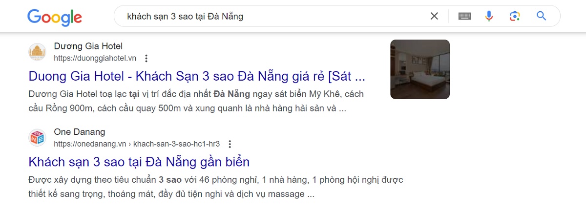 tối ưu seo website khách sạn