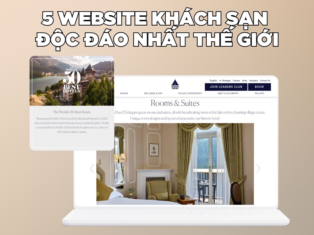 kháp phá những website khách sạn độc đáo nhất thế giới